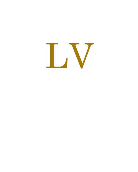 lv number lookup|lv roman numeral.